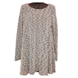 Runway Seven Herringbone Low Back Tunic